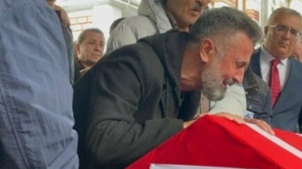 She was killed by the Istanbul bombing .. The star of the series “Artgrel” is collapsing at the funeral of his daughter