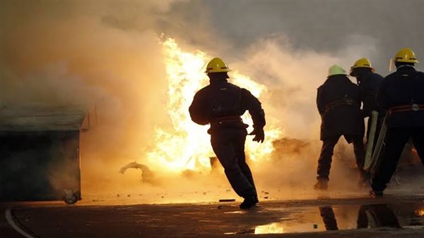 A fire broke out inside a departure hall at Baghdad International Airport