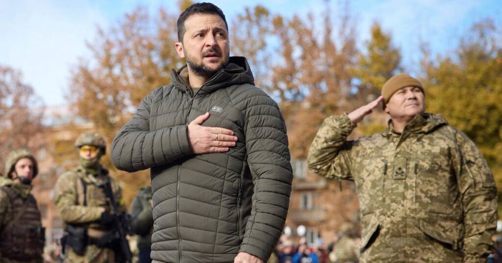 Zelensky expresses solidarity with Poland after missiles land