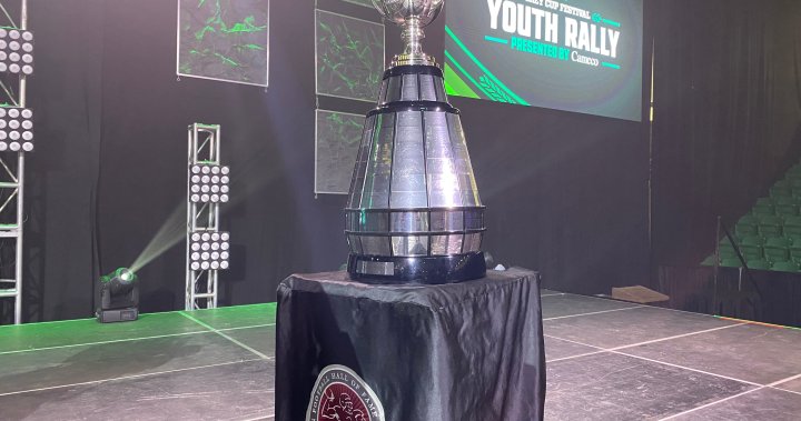 Grey Cup celebrated amongst 1.5k Saskatchewan students at Youth Rally