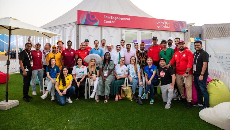 Before the World Cup .. The opening of the fans’ communication center in Al -Bida Park