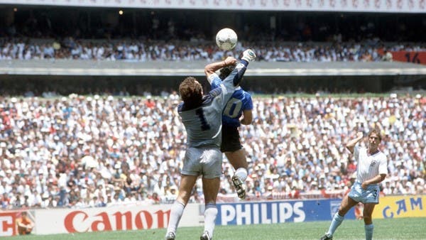 Sale of Maradona’s famous goal in England is two million pounds