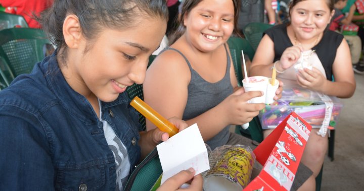 Operation Christmas Child shoebox collection week underway in the Okanagan