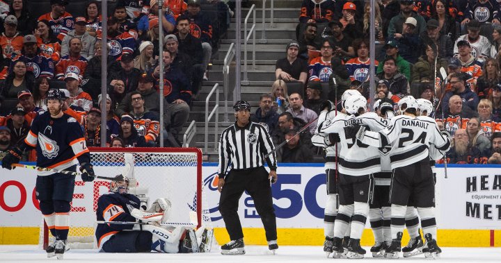 Los Angeles Kings stymie Edmonton Oilers for 3-1 win