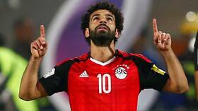 Does Mohamed Salah participate in the match between Egypt and Belgium after winning the Globe Soccer Award?