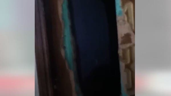 Strange clips of a girl locked inside her apartment in Egypt .. The interior reveals