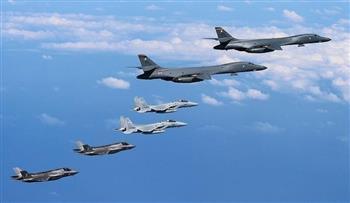 Joint air exercises for South Korea and America in response to Pyongyang’s launch of a ballistic missile