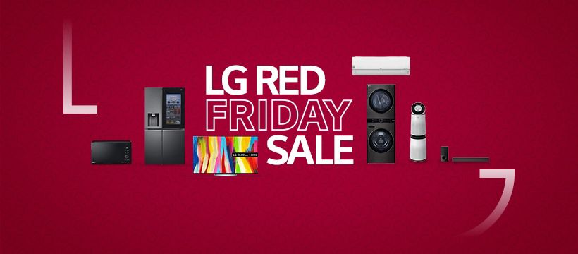 LG reveals the red Friday offers to provide its Egyptian customers with the best value