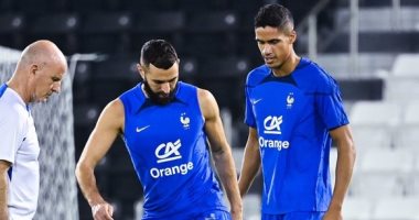 Benzema and Varane return to France’s training before facing Australia in the World Cup