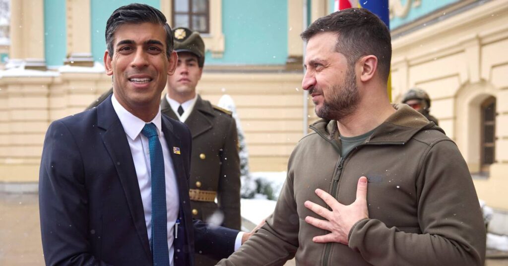 UK PM Rishi Sunak makes surprise trip to Kyiv