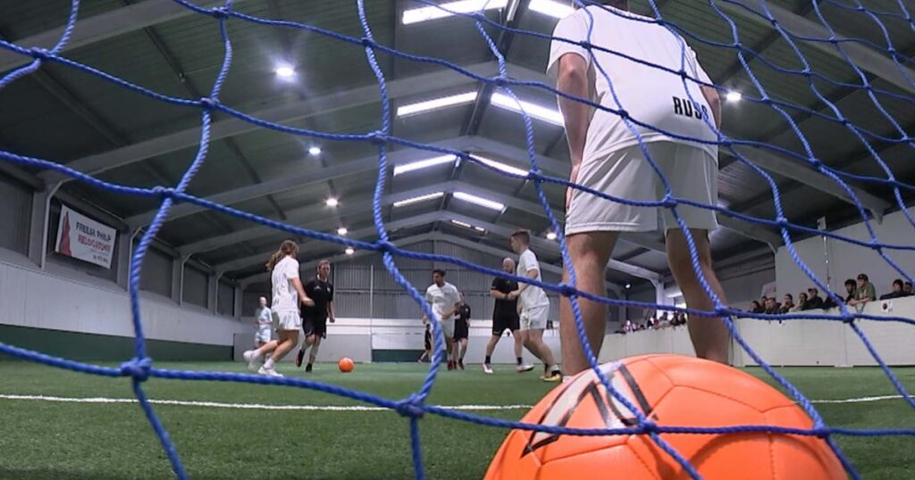 Wellington club breaks record for longest indoor football match