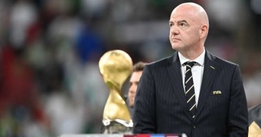 Infantino, speaking in Arabic: Welcome to the Qatar World Cup 2022 .. Video