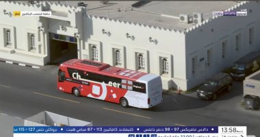 The 2022 World Cup .. England is heading to the Khalifa stadium in preparation for the Iran match