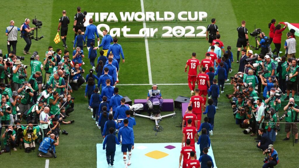 Iran’s players refrain from performing the national anthem in the World Cup