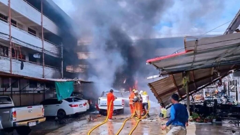 A person was killed and others were injured by an explosion in Bangkok