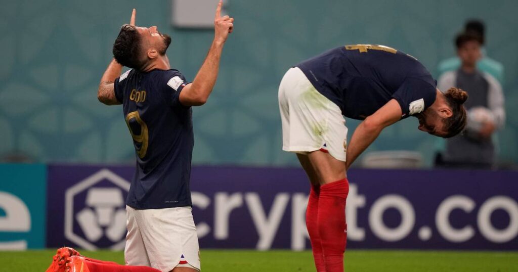 Giroud, Mbappe help France beat Australia 4-1 at World Cup