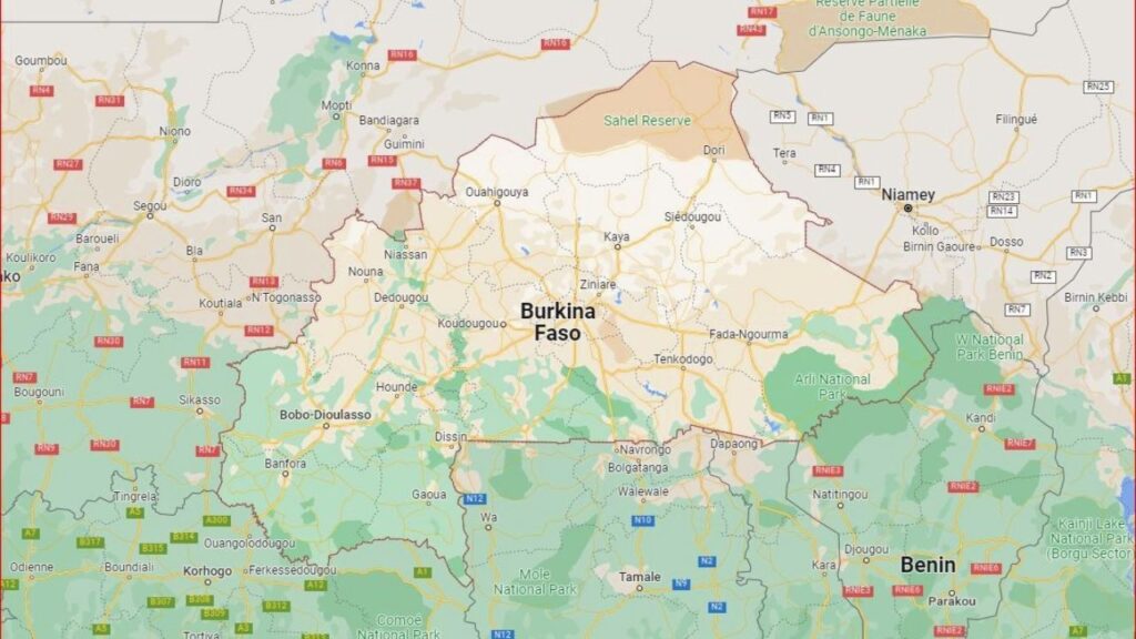 The killing and injury of 17 people, including 8 civilians, in two terrorist attacks in Burkina Faso