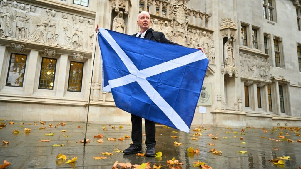 British decision on the intention of Scotland is to organize a referendum for independence