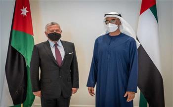 The Jordanian monarch and the President of the Emirates confirm the depth of relations between the two countries