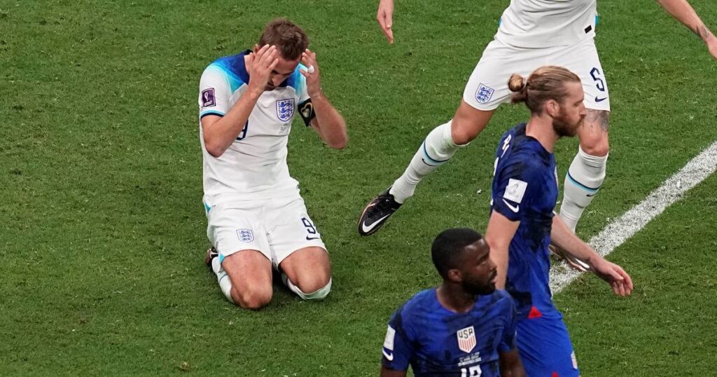 Lethargic England held to goalless draw by USA at World Cup