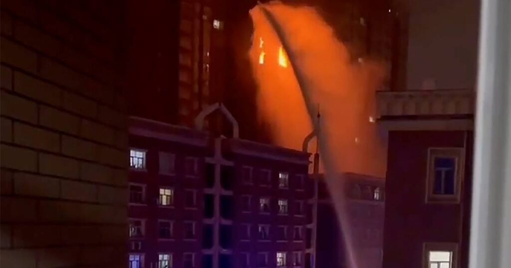 Apartment fire kills 10 in northwest China amid Covid lockdown