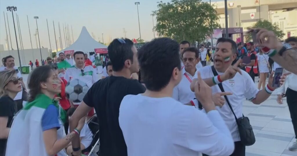 Iran fans harassed at World Cup for protesting government