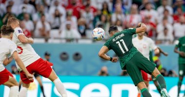 Lewandowski strengthens Poland’s progress with a second goal against Saudi Arabia in the 82nd minute .. Video